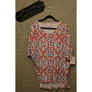 Lularoe Irma Tunic 3XL Americana